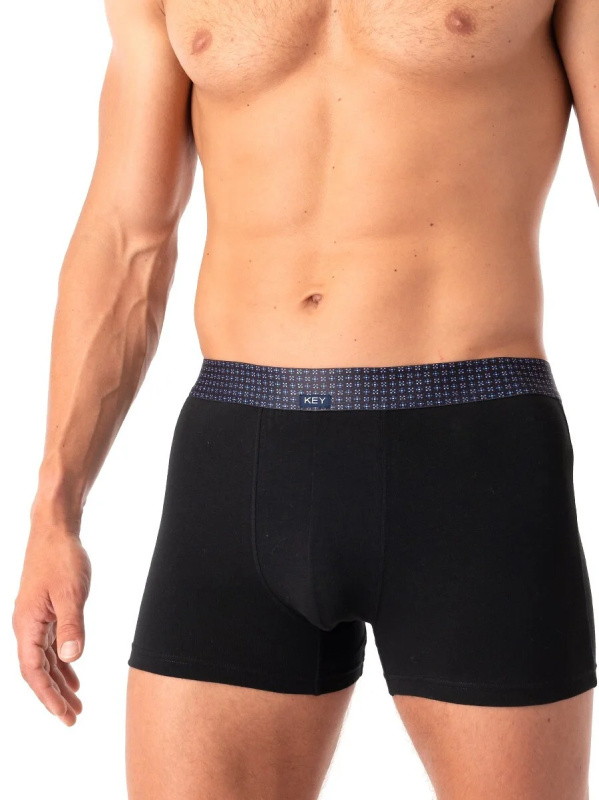Boxerky Key MXH 237 A25 M-2XL černá M