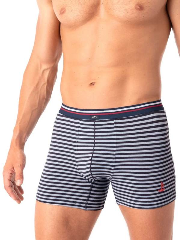Boxerky Key MXH 338 A25 M-2XL šedá XXL