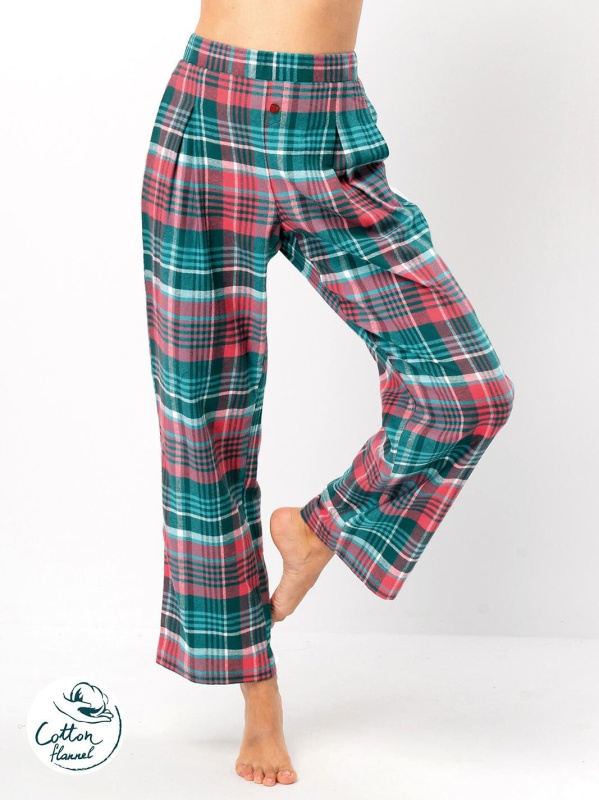 Klíč LHE 419 B25 S-XL pyžamové kalhoty zelená L