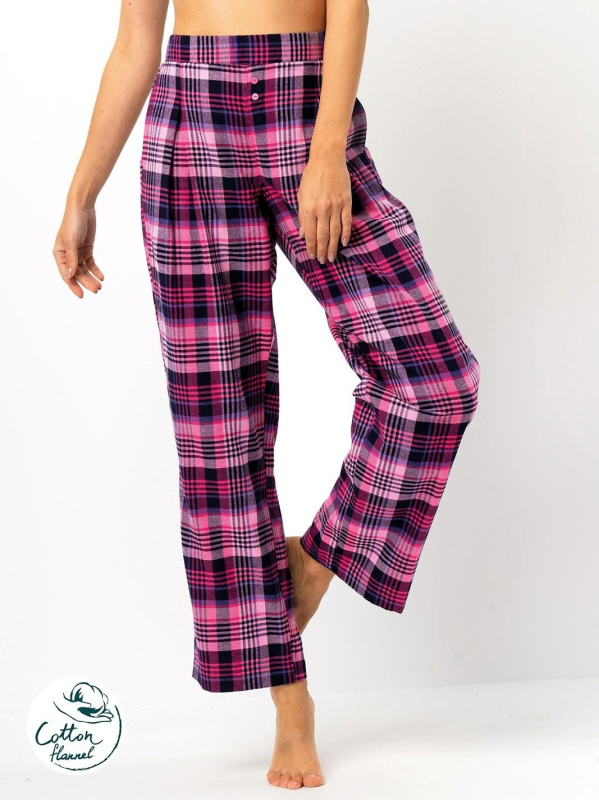 Klíč LHE 490 B25 S-XL pyžamové kalhoty fuchsie M