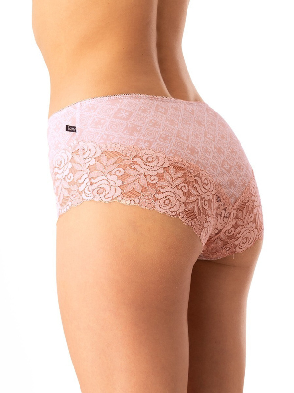 Kalhotky Key LPB 731 B25 S-XL A'2 černo-béžová S