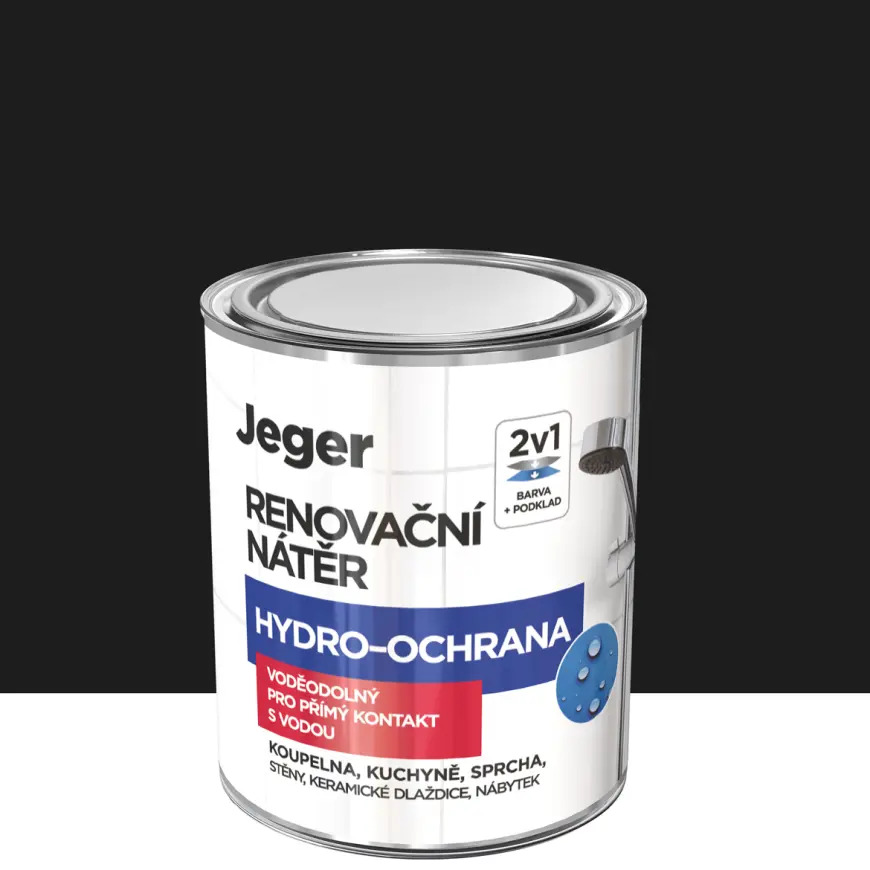 Jeger hydro-ochrana černá 0,5l