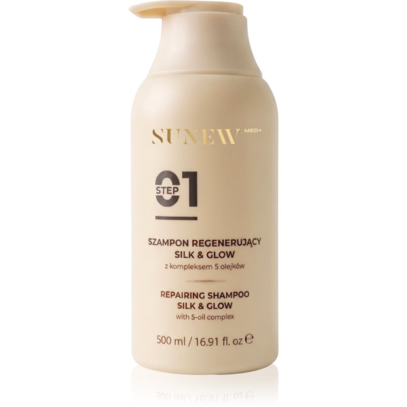 SUNEWMED+ Silk & Glow Repairing Shampoo hloubkově regenerační šampon 500 ml