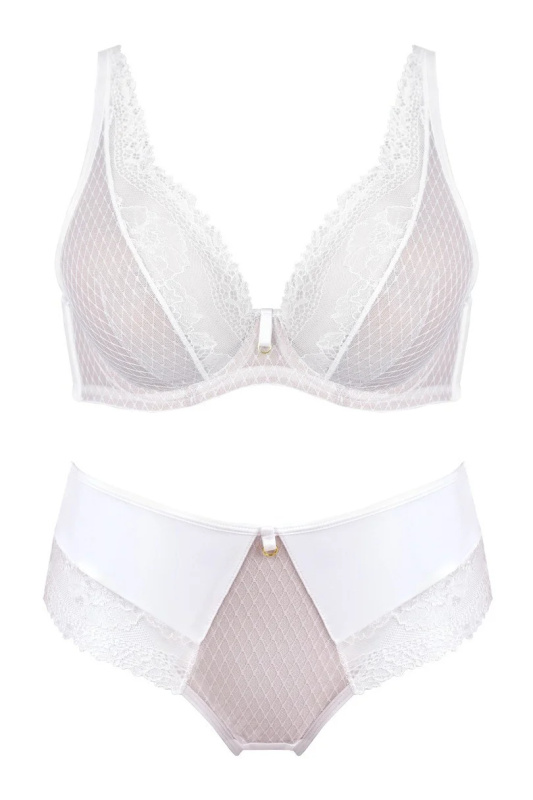 Dámská podprsenka DOTS BRALETTE 19122 bílá 65E