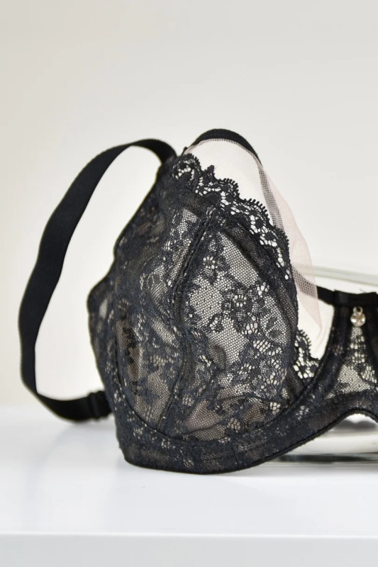 MADAME SOFT BRA 19160 černá 65F