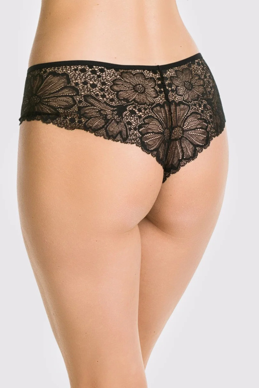 SPODNÍ DÍL BIKIN JULIA 19167 BLACK BEIGE černá a béžová XL