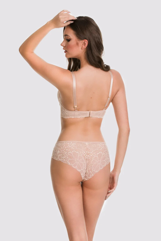 Dámské kalhotky JULIA 19167 BEIGE béžová S