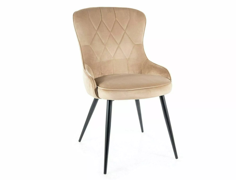 Krzesło Lotus Velvet LOTUSVCBE