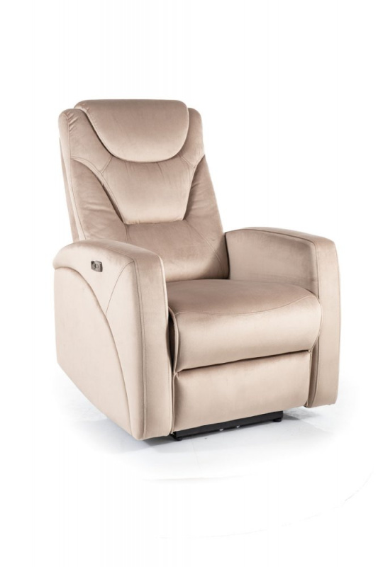 Fotel Kronos Velvet KRONOSVCBE