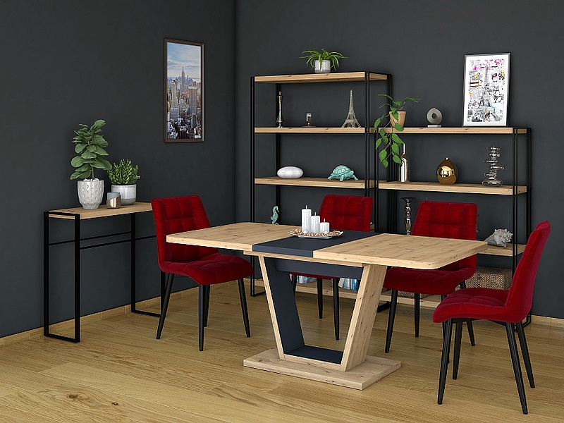 Stół Nigel NIGELDWBR120D