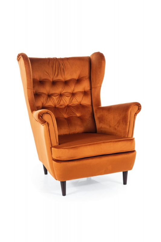 Křeslo Harryho sametu HARRYV4215W