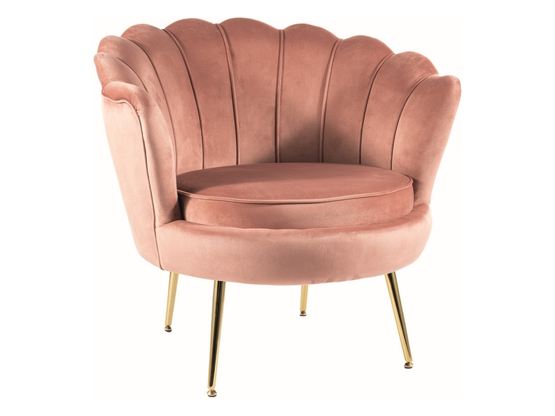 Fotel Camellia 1 Velvet CAMELLIAV1RAZL