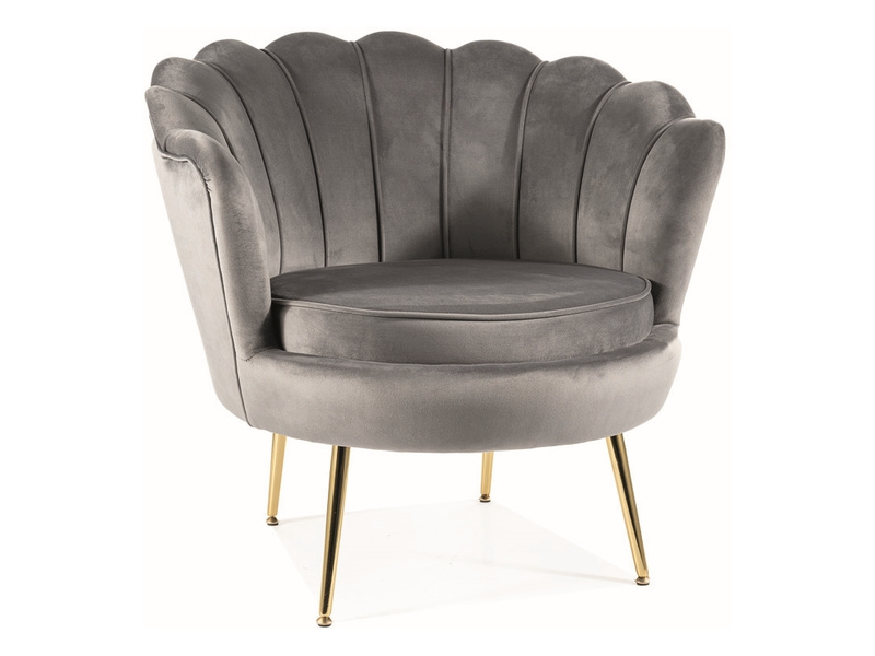 Fotel Camellia 1 Velvet CAMELLIAV1SZZL