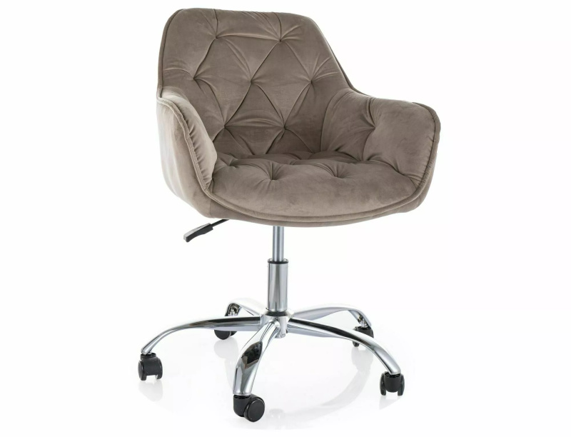 Fotel obrotowy Q-190 Velvet OBRQ190VCBE