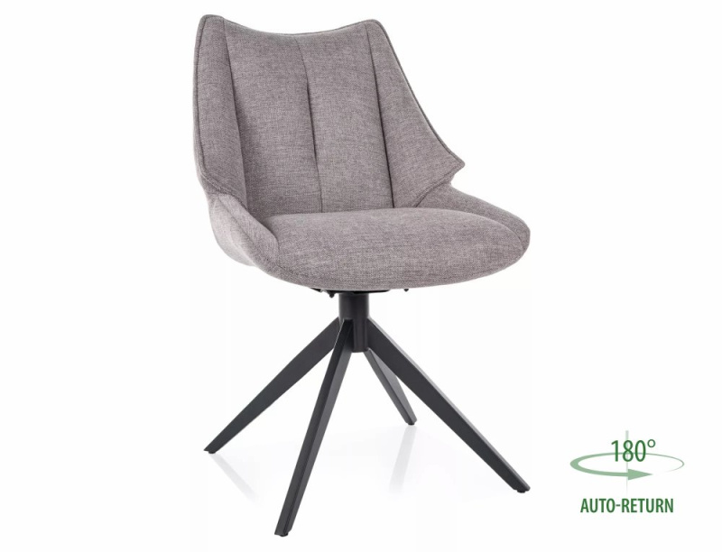 Sametová jídelní židle Cooking 6 – černá