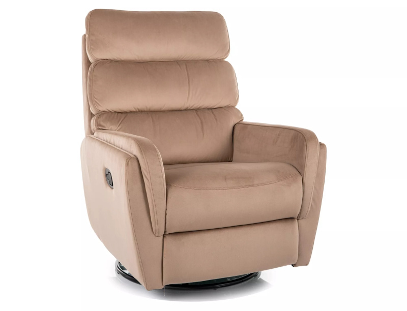 Fotel rozkładany Argos Velvet ARGOSVBE
