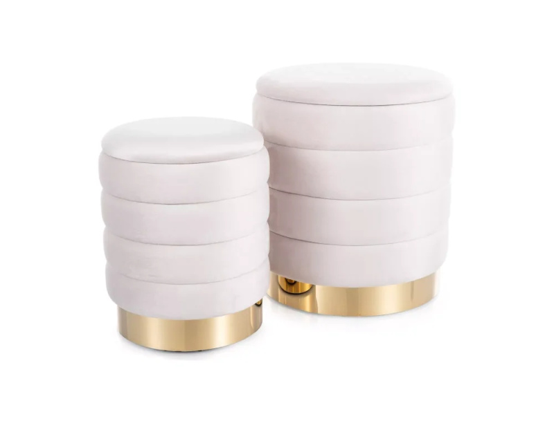 Puf Britta Velvet (zestaw) BRITTAVJBE