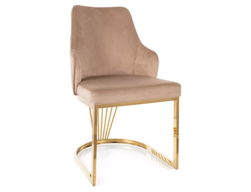 Sametová židle Alure ALUREVZLBE