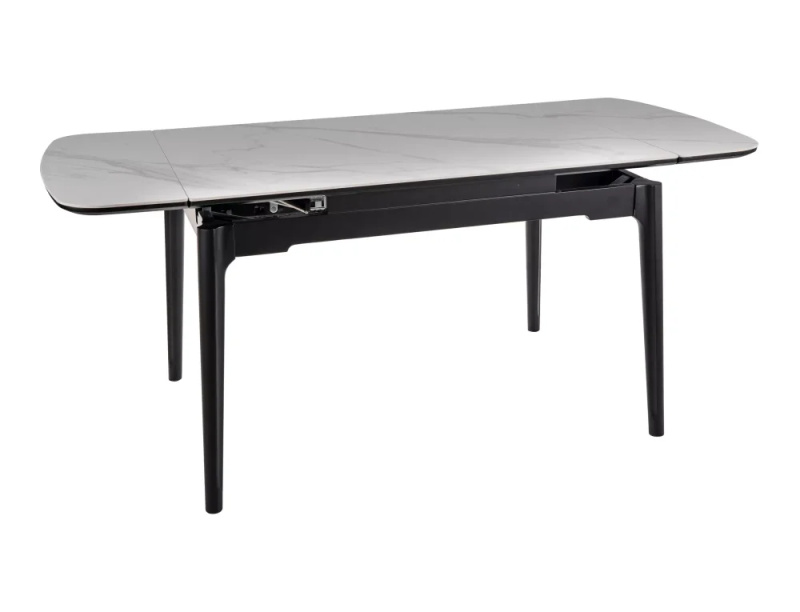 Masivní dřevěný stůl Sento – černá