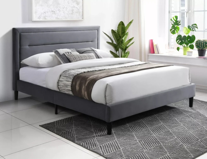 Łóżko Malaga Velvet MALAGAV140SZC