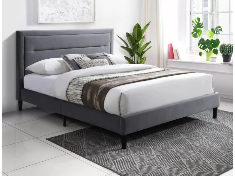Łóżko Malaga Velvet MALAGAV140SZC