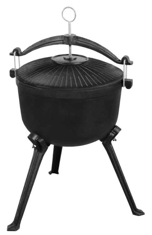 Floraland Myslivecký litinový kotlík MasterGrill 8L - MG429