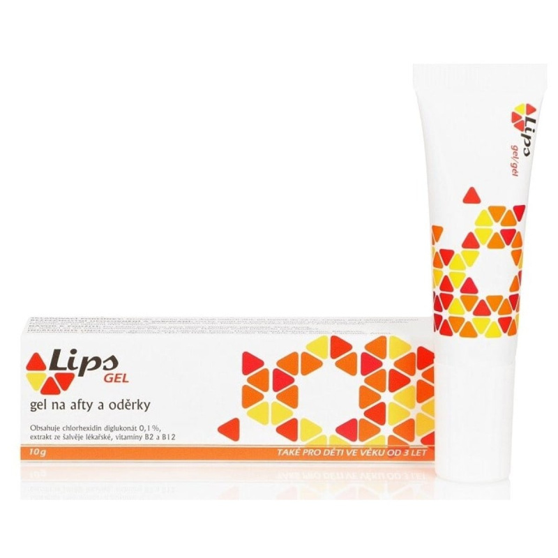 Lips gel na afty a oděrky 10g