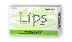 Lips tablety koutky a afty tbl.30