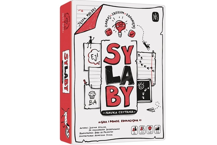 Sy-la-by nauka czytania – edukační hračka pro nácvik čtení