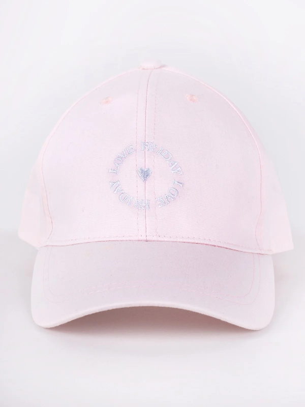 YOCLUB CZD-0651 dámská čepice světle růžová 56-58 cm