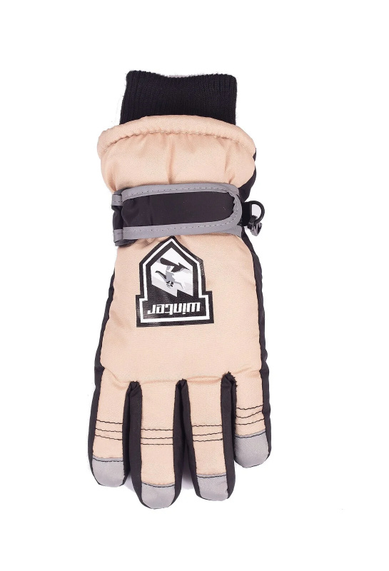 Lyžařské rukavice YOCLUB REN-0338C tmavě modrá 16 cm