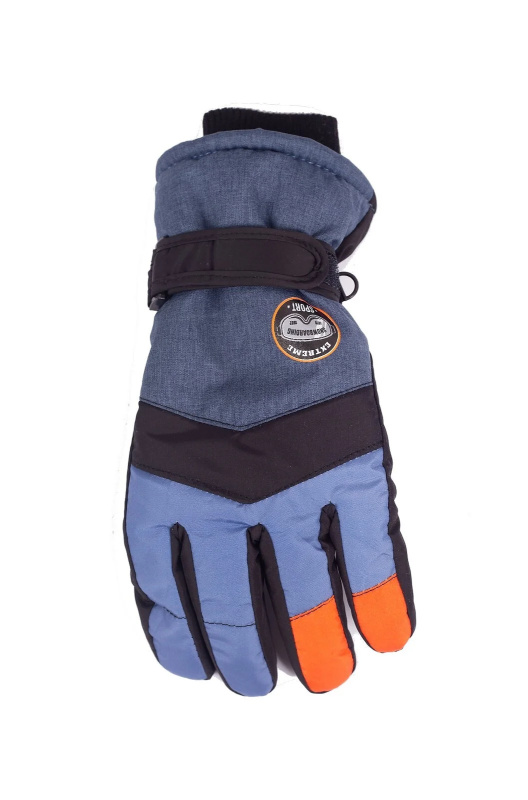 Lyžařské rukavice YOCLUB REN-0340C šedá 18 cm