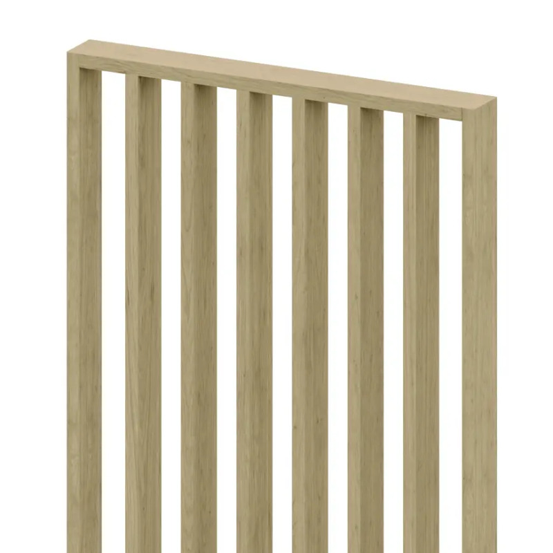 Lamelová stěna Woodwall 2750X580X65 Saragossa