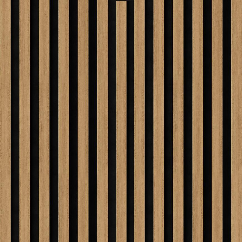 Dekorační lamela s filcem světlý dub 300x2650mm