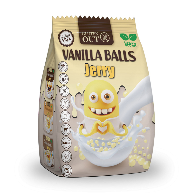 NERANO Snídaňové kuličky vanilkové 375 g