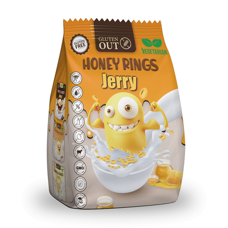 NERANO Snídaňové kroužky medové 375 g