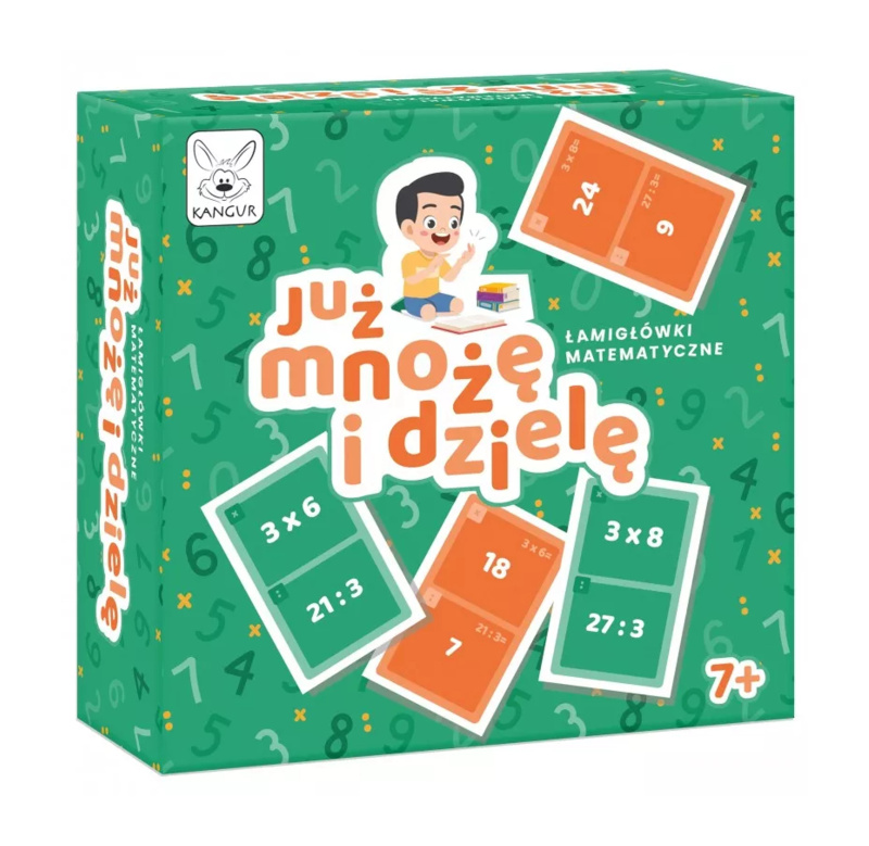 Už násobím a dělím – matematické hlavolamy pro děti