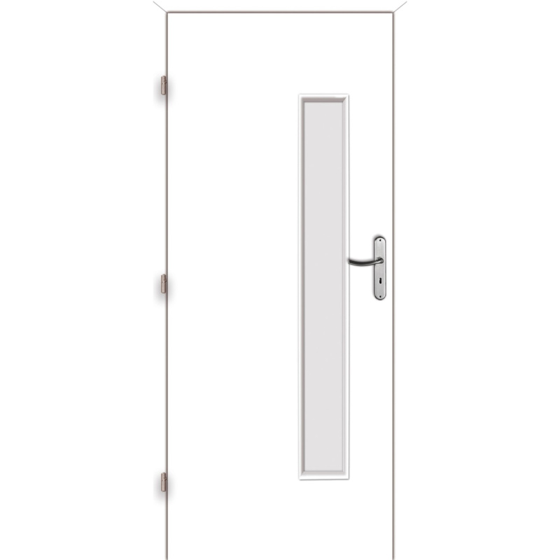 Voster Falcové interiérové dveře METRIX 2/3, fólie Finish, bílá, 60 L