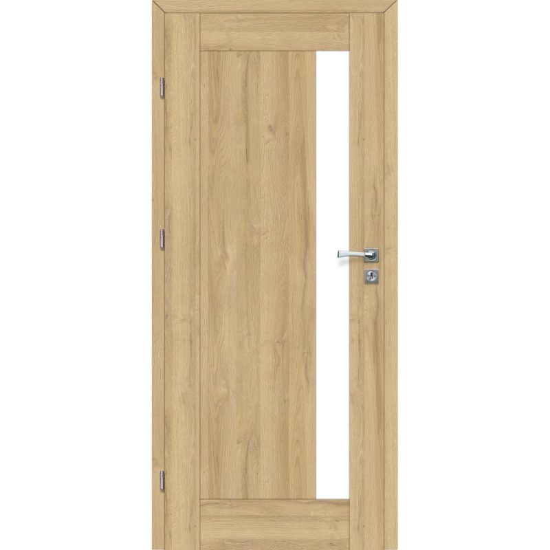 Voster Rámové falcové interiérové dveře BELLO 10, f.Platinum dub bavorský, 70 L