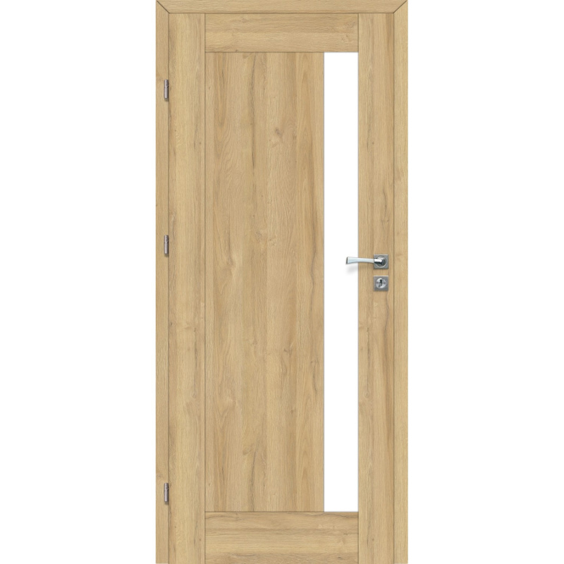 Voster Rámové falcové interiérové dveře BELLO 10, f.Platinum dub bavorský, 80 L