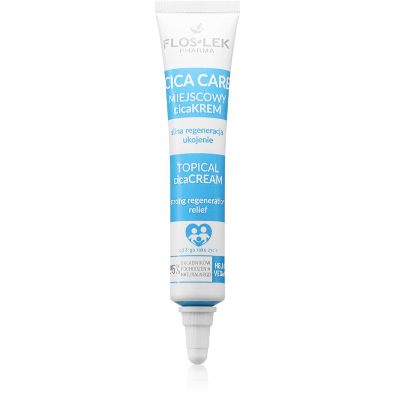 FlosLek Pharma Cica Care Topical CicaCream regenerační krém pro lokální ošetření 20 ml
