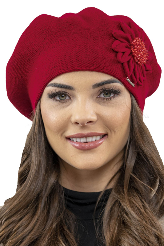 Baret Vivisence 7048 Barva: Červená, Velikost: UNI