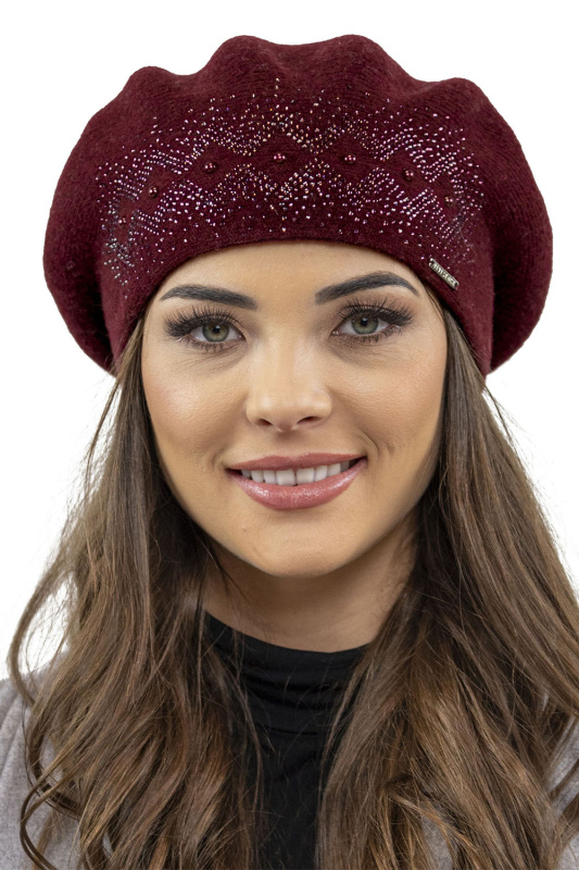 Baret Vivisence 7050 Barva: Bordó, Velikost: UNI