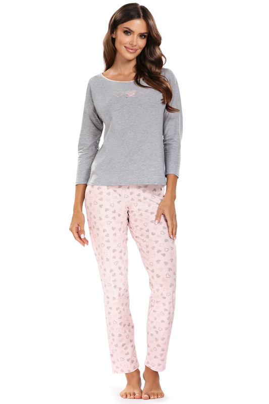 Dámské pyžamo Vivisence 2032 Barva: Růžová, Velikost: 42