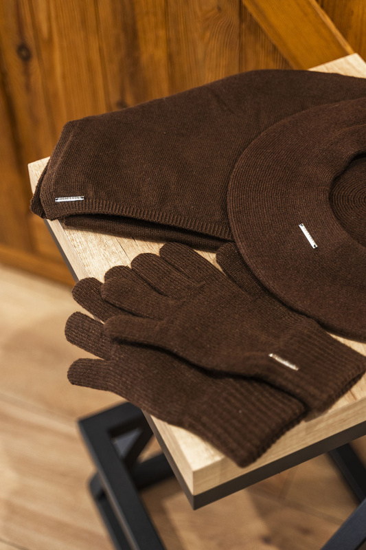 Rukavice Vivisence 7202 Barva: Hnědá, Velikost: UNI