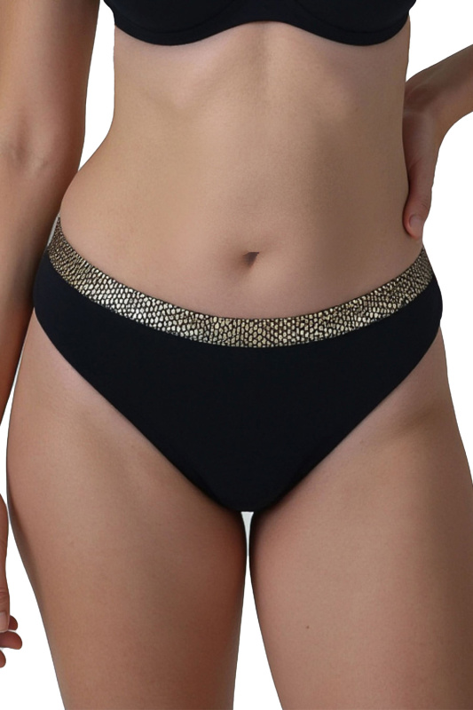 Plavkové kalhotky Vivisence 3234M Barva: Černá, Velikost: XL