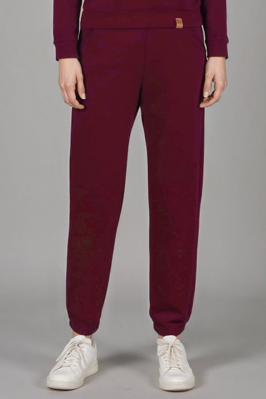 Dámské tepláky Vivisence 9104 Barva: Bordó, Velikost: 2XL