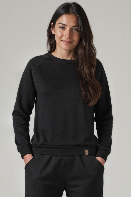 Dámská mikina Vivisence 9004 Barva: Černá, Velikost: 2XL