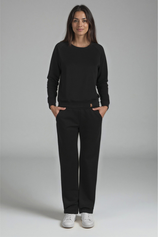 Dámská tepláková souprava Vivisence 9205kmpl Barva: Černá, Velikost: S