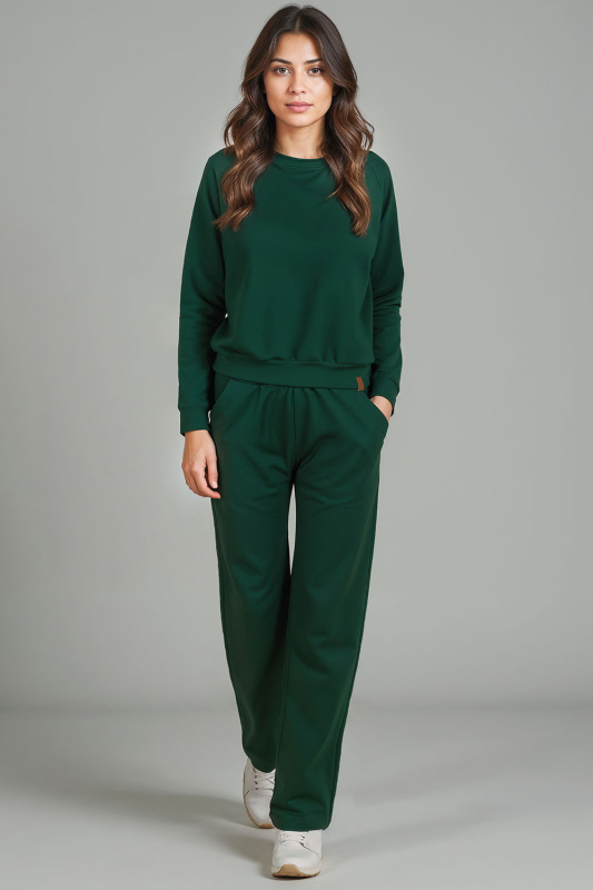 Dámská tepláková souprava Vivisence 9205kmpl Barva: Zelená, Velikost: XL